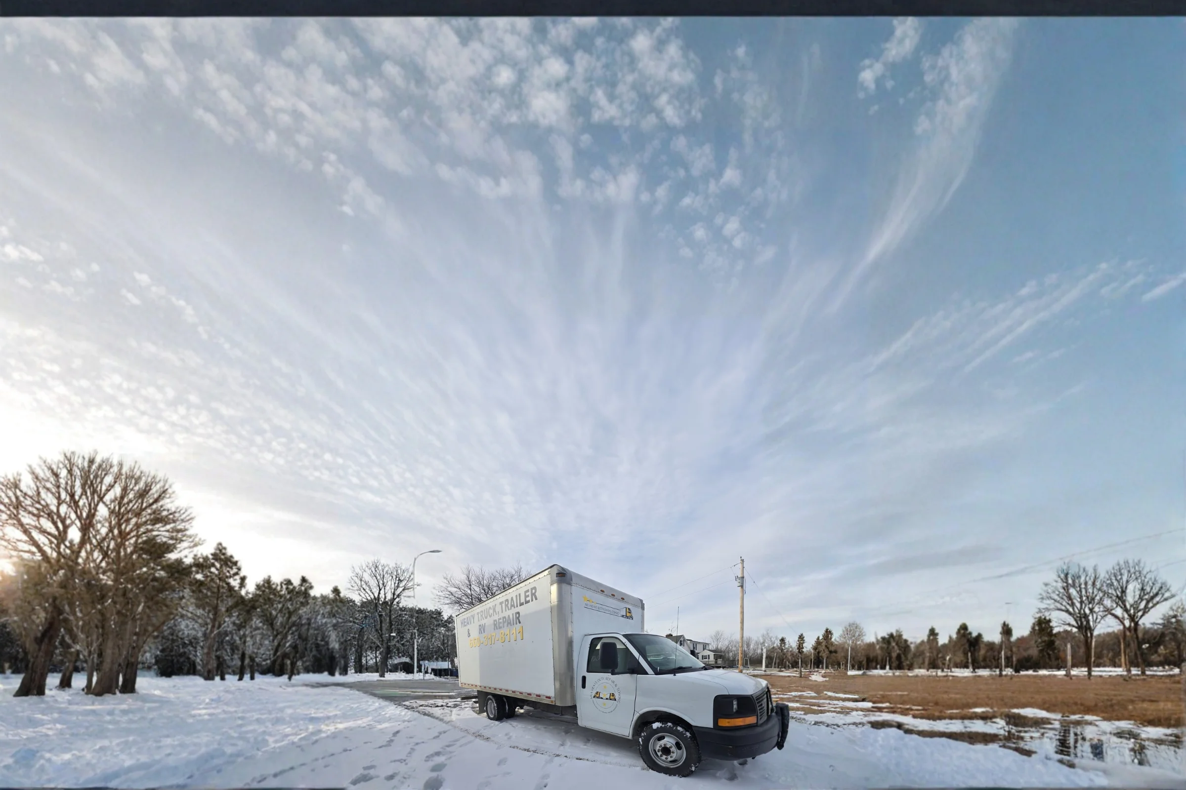 A&A Heavy Duty Repair & Towing service truck